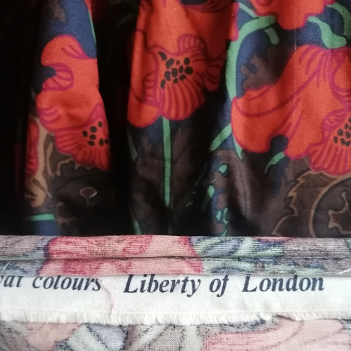 Liberty clementina poppy - clementina,